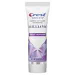 Crest 3D White Brilliance Teeth Whitening Tandpasta, Vibrant Peppermint, 3.9 oz, 110gr.